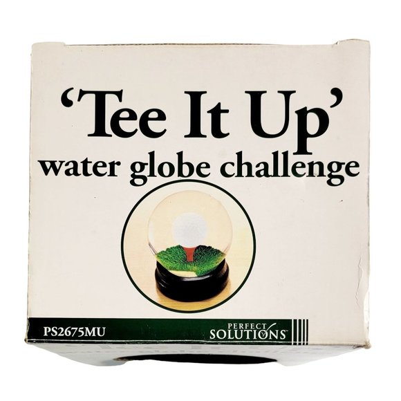 Tee It Up Water Globe Challenge New Old Stock From 2003 - Picture 5 of 11